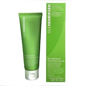 Ole Henriksen Pore-Balance Facial Sauna Scrub- purify, exfoliate, volcanic sand